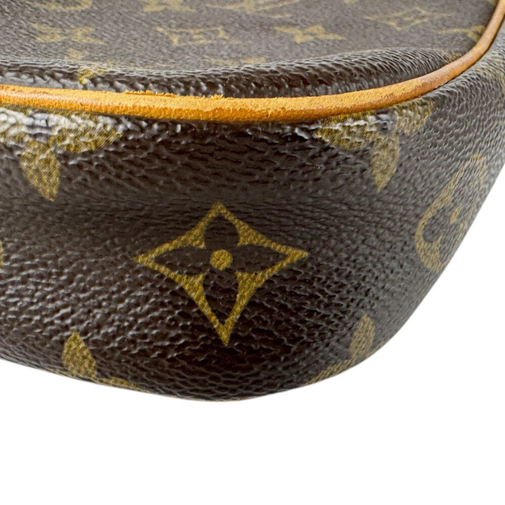 LOUIS VUITTON Brown Monogram Canvas Pochette Hobo Bag - Picture 9 of 13